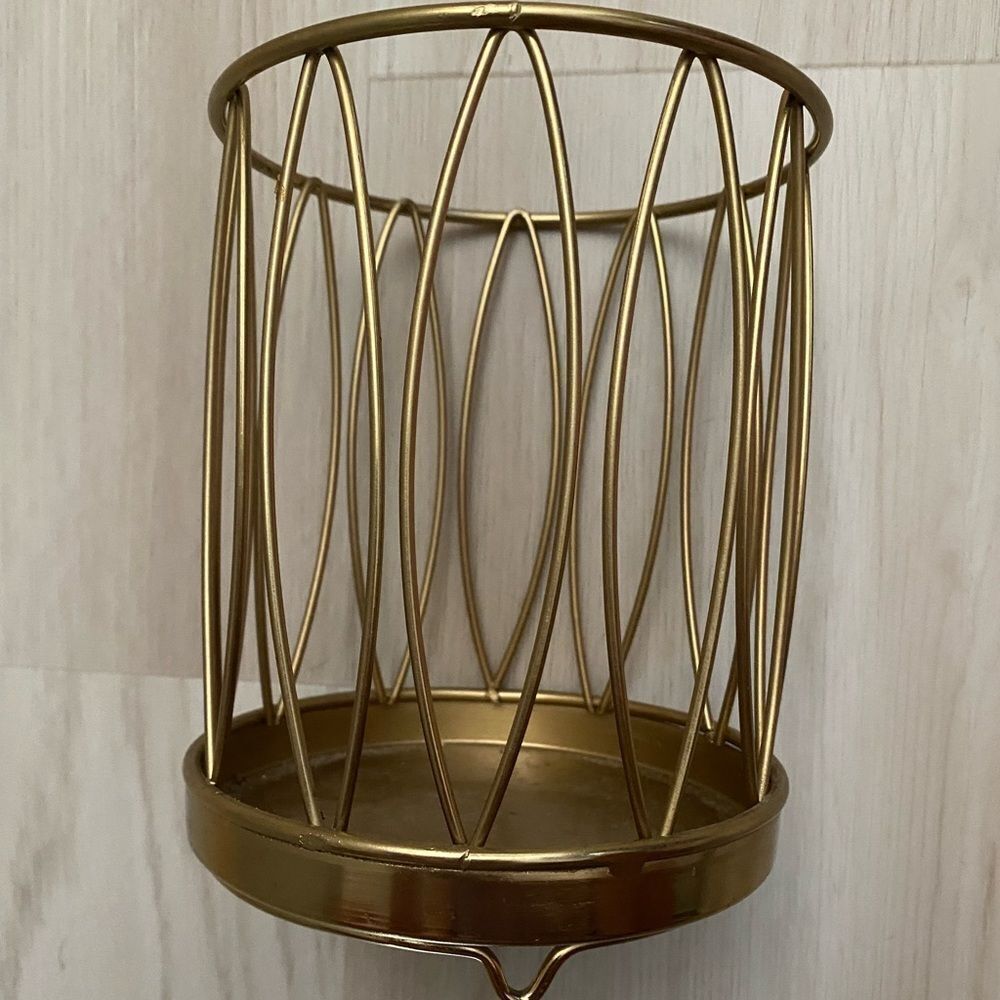 Threshold Gold Metal Utensils Holder